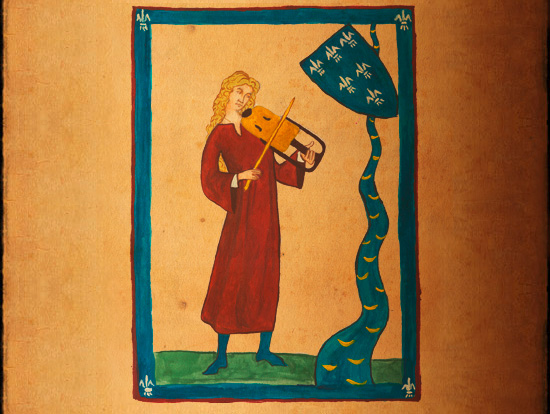 Christiana aus dem Tale der Lauterach, illustriert von Maria März